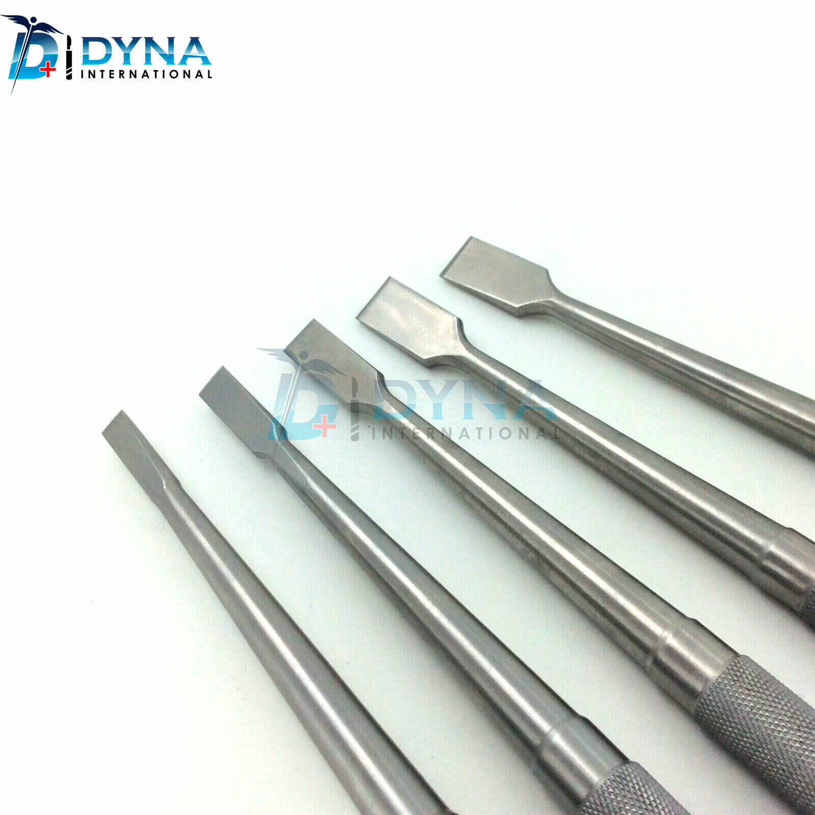 Sinus Lift Osteotome Set MEDESA - 5-Piece Concave Tip Bone Grafting ...