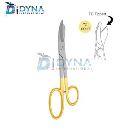 TC Bruns Plaster Scissor with Gold handle
