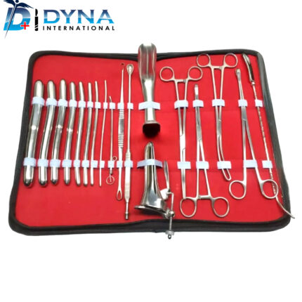 gynaecological speculum and forceps in gynecology