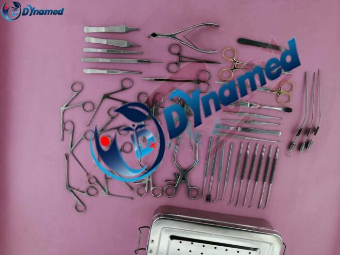 Tympanoplasty Micro Ear Surgery Instruments Set Of 41 Pcs