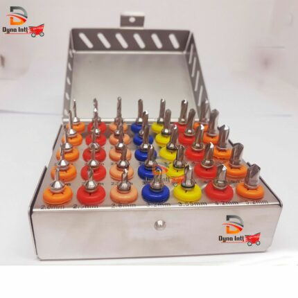 Drill Kit with Stopper Dental Implant Drill Kit Instrument set of 35Pcs