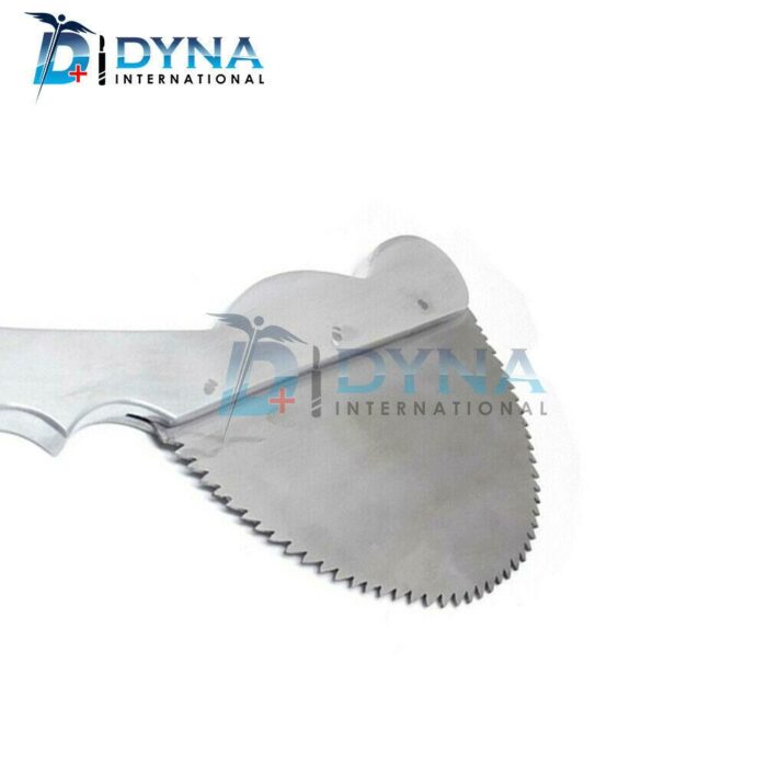 2 Pcs Plaster Saw Orthopedic Surgical Instruments Stainless Steel for Cast Removal