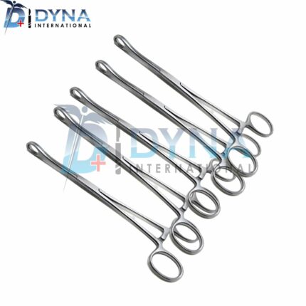5 Pieces Of Foerster Sponge Forceps 24cm Surgical Instruments