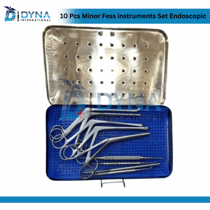 10 pcs minor FESS instruments set for endoscopic sinus surgery ENT tools
