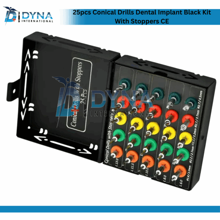 25pcs Conical Drills