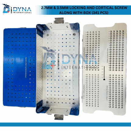 Locking and cortical screw along with box