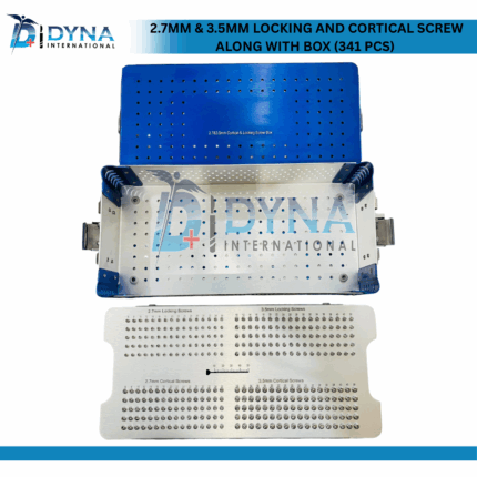 Locking and cortical screw along with box