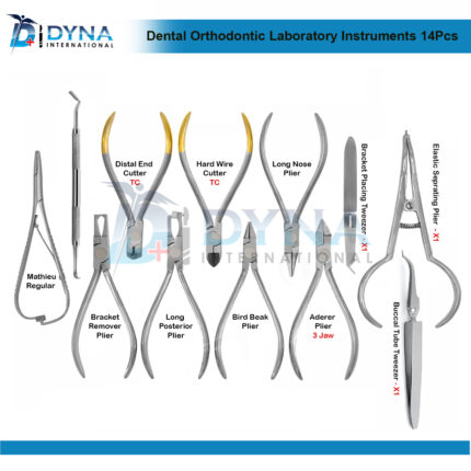 14 Pcs Orthodontic Instruments Set