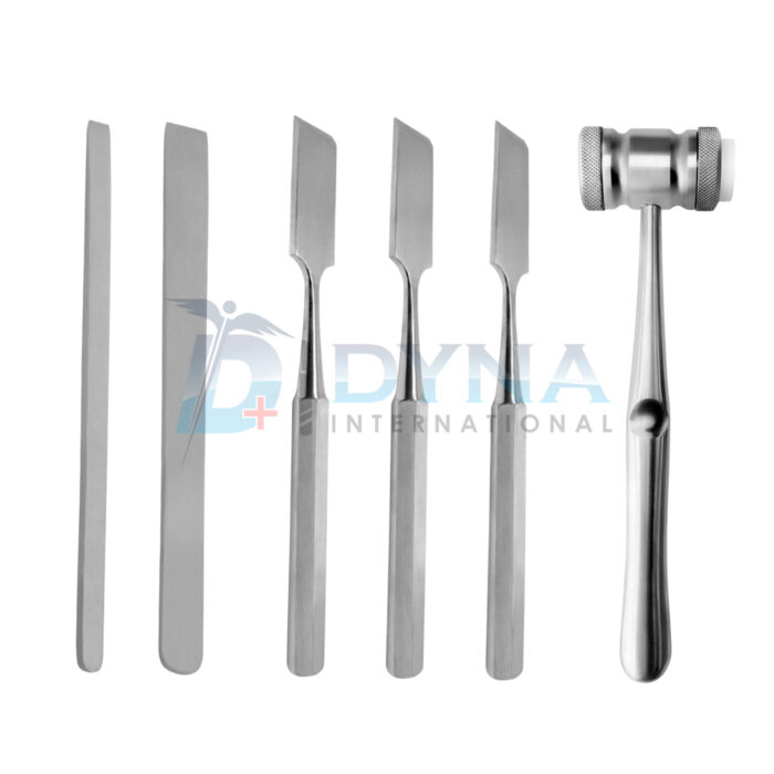 6 Pcs Veterinary Osteotome Set