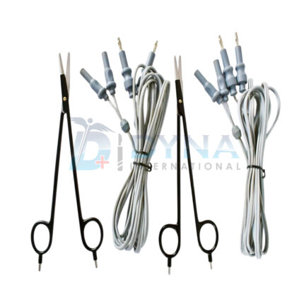 Minimal Invasive Bipolar Scissor Curved