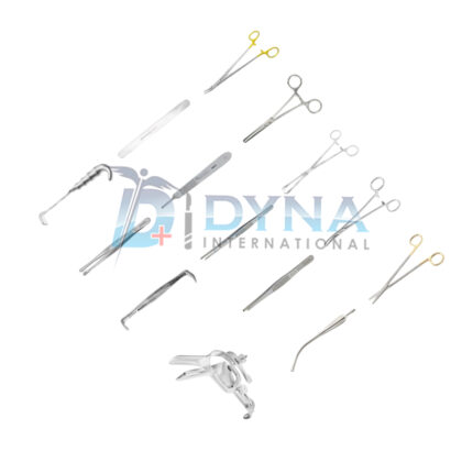 Abdominal Gynecological Instrument Set