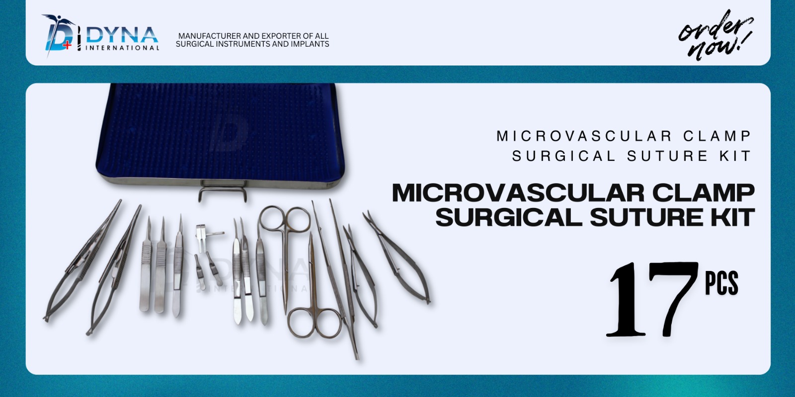 Micro Vascular Surgery Instruments Set